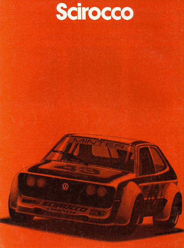 1980 VW Scirocco Brochure