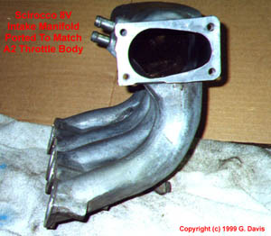 A1 Intake Manifold - Ported for Throttle Body